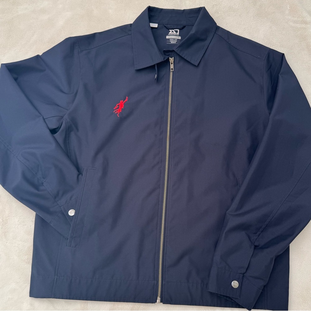 Cutter & Buck Navy Jacket with Red Logo